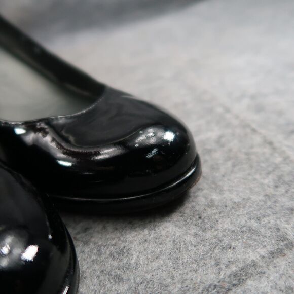 Stuart Weitzman Shoe Women 7 Pumps Platform Stiletto Patent Leather Formal Black - Picture 15 of 16